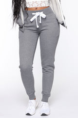 Relaxed Vibe Joggers - Heather Grey