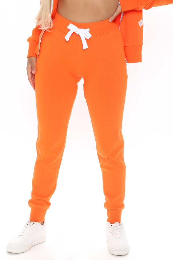 Relaxed Vibe Joggers - Orange