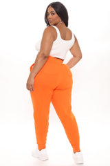 Relaxed Vibe Joggers - Orange