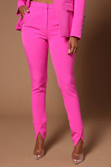 Athena High Rise Pant - Pink