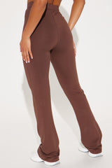 Adriana Flare Pant - Chocolate