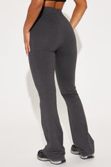 Adriana Flare Pant - Charcoal