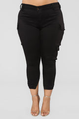 Kalley Cargo Pants - Black