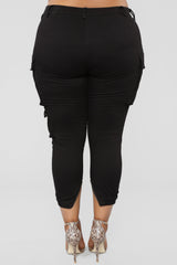 Kalley Cargo Pants - Black