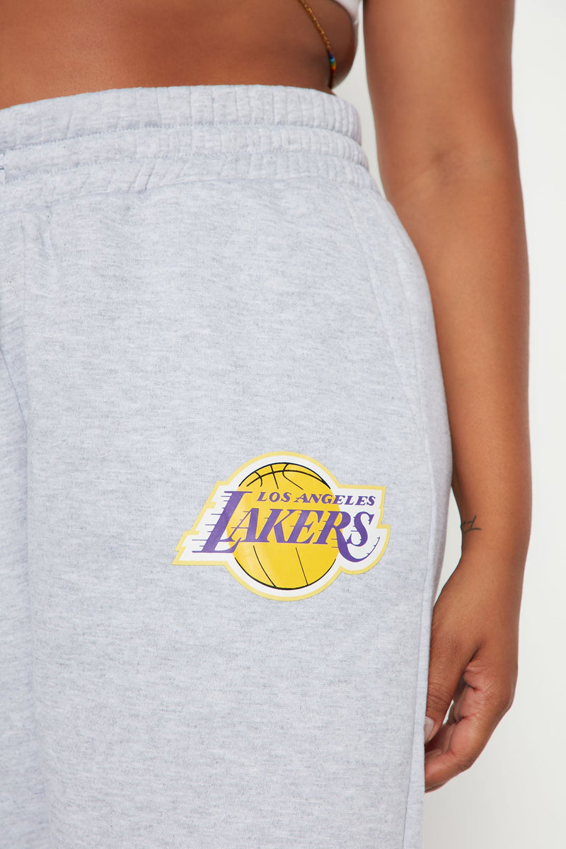 Lakers Set Up Jogger - Heather Grey