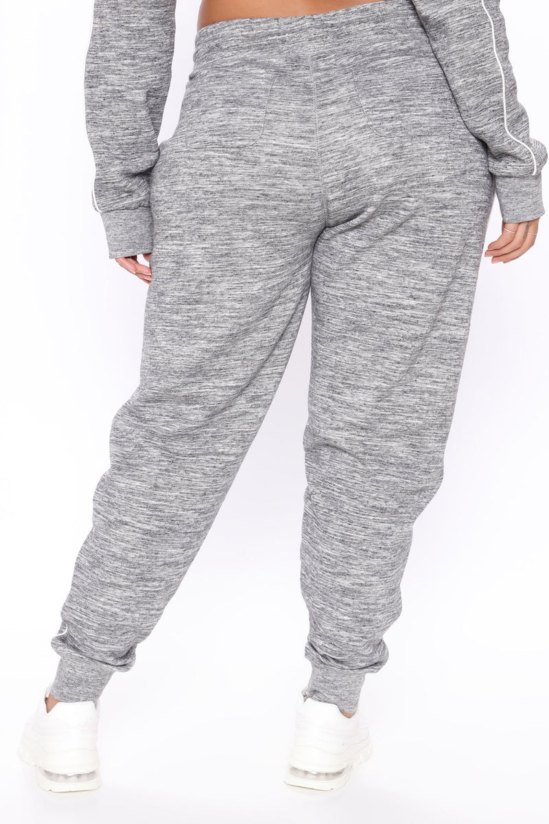 Tennis And Chill Fleece Jogger - Heather Grey