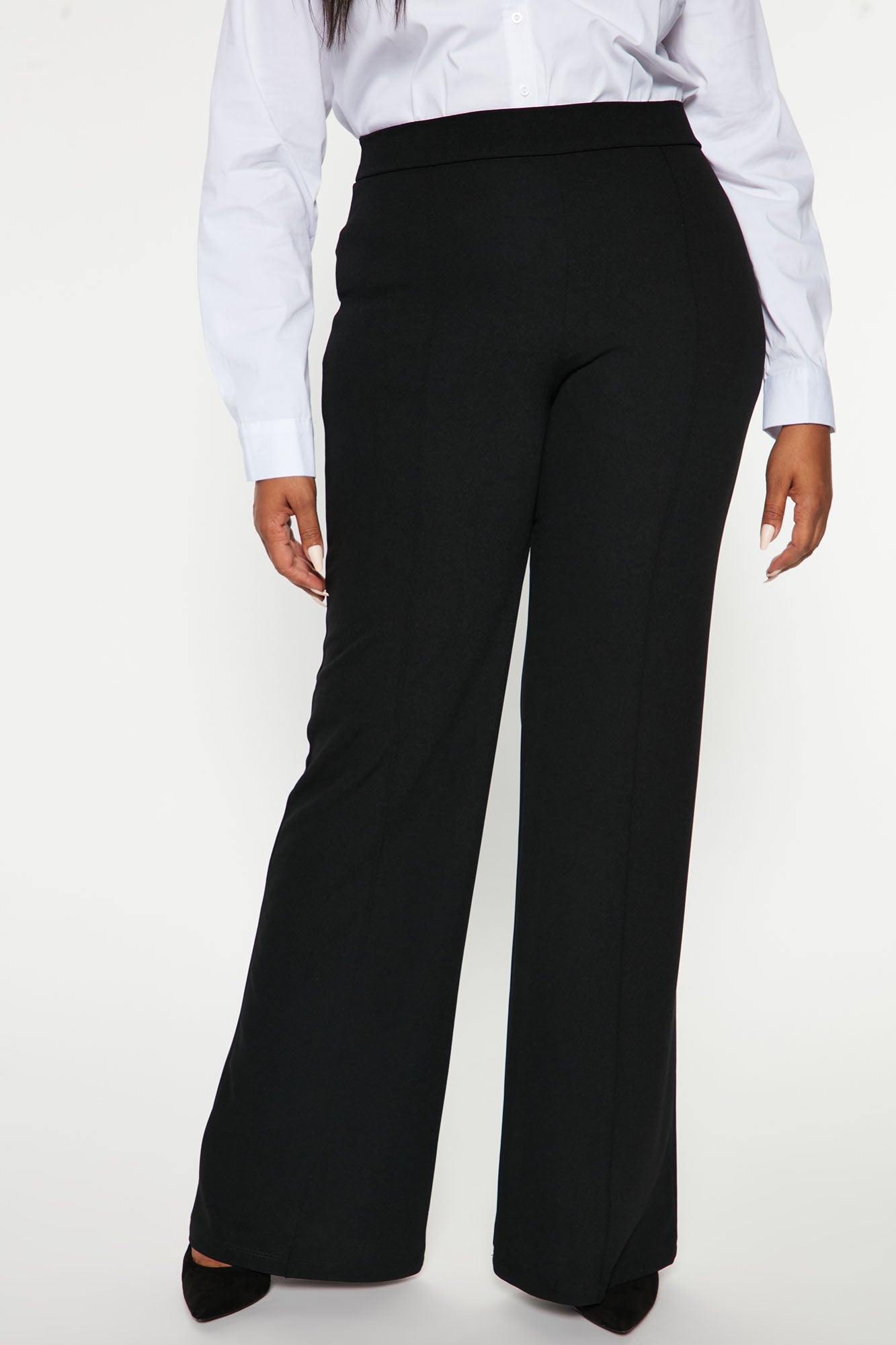 Tall Victoria High Waisted Dress Pants - Black