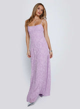 South Of France Maxi Dress Lilac