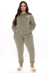Latest And Greatest French Terry Jogger - Olive