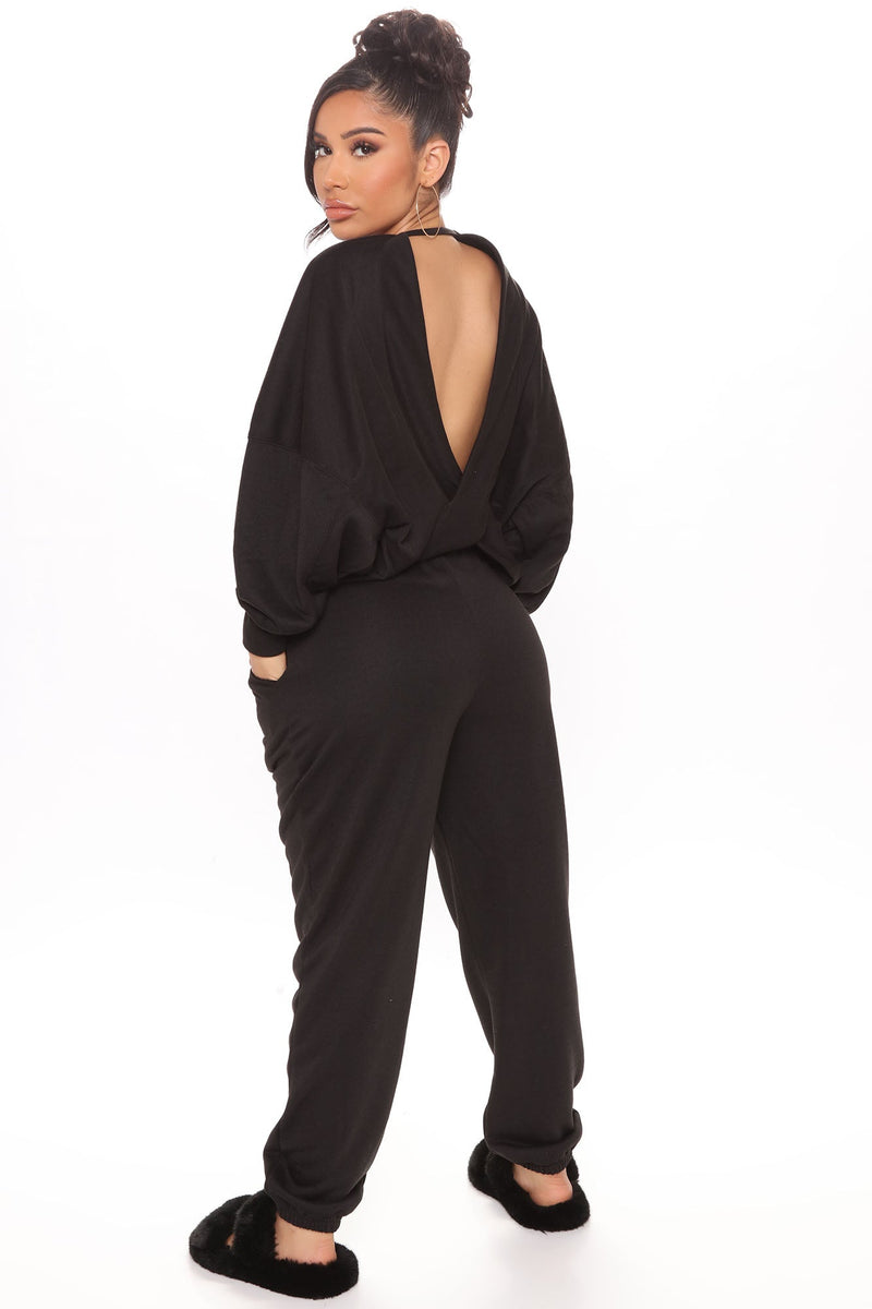 Big On Comfort Jogger Pant - Black