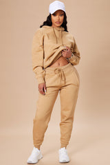 Stole Your Boyfriend's Oversized Jogger - Nude