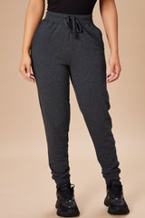 Latest And Greatest French Terry Jogger - Charcoal