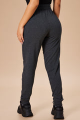 Latest And Greatest French Terry Jogger - Charcoal