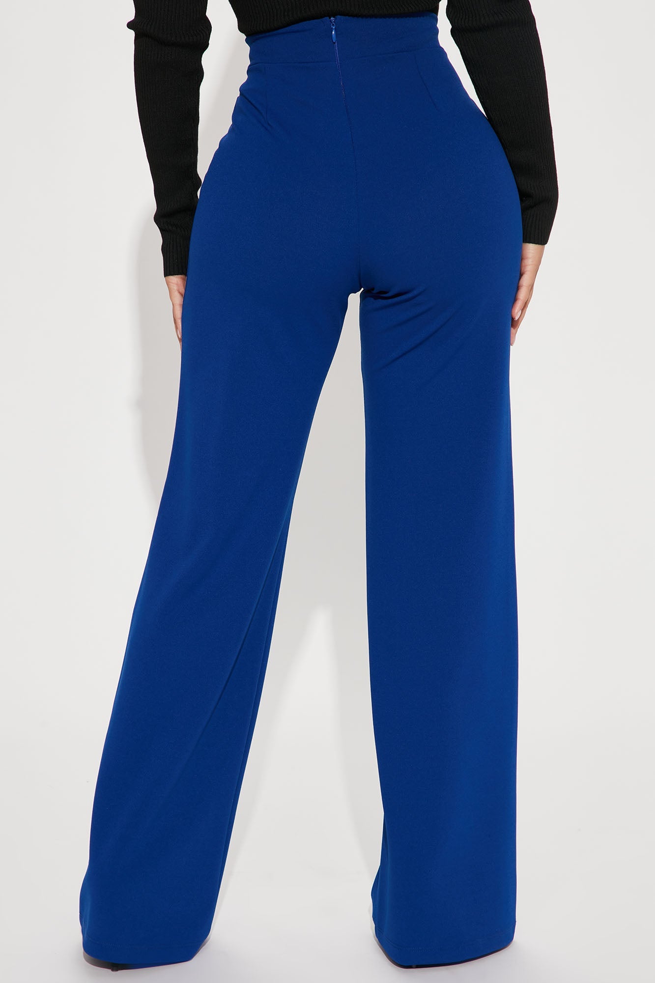 Petite Victoria High Waisted Dress Pants - Royal