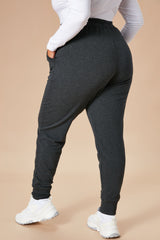 Latest And Greatest French Terry Jogger - Charcoal