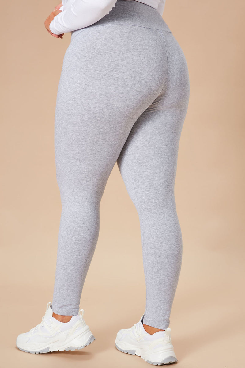 Running Around High Rise Legging - Heather Grey