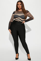 Brianne High Rise Leggings - Black