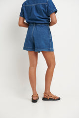 Sally Short Dark Blue