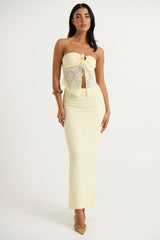 Summer Lace Top Lemon - FINAL SALE