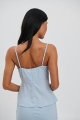 Avalon Top Baby Blue