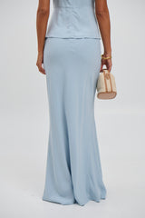 Avalon Maxi Skirt Baby Blue