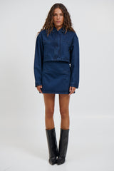 Evelyn Denim Skirt Indigo - FINAL SALE