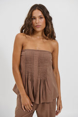 Ginny Pant Set Chocolate