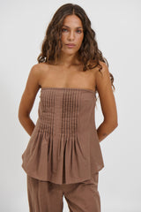 Ginny Pant Set Chocolate
