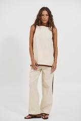 Pia Pant Beige - FINAL SALE