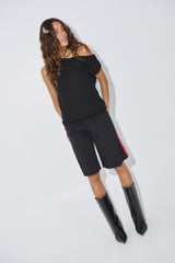 Kaisha Crop Knit Black