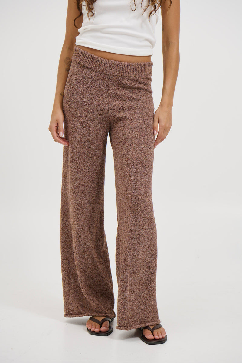 Jen Knit Pant Hazelnut