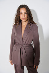 Vance Blazer Chocolate
