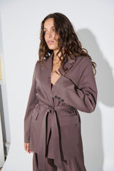 Vance Blazer Chocolate