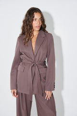 Vance Blazer Chocolate