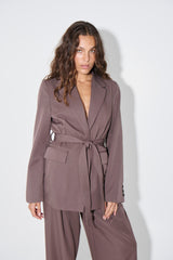 Vance Blazer Chocolate