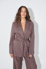 Vance Blazer Chocolate