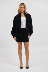 Clara Mini Skirt Black