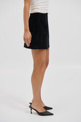 Clara Mini Skirt Black