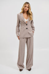 Simona Blazer Light Brown