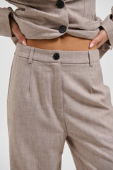 Simona Pant Light Brown