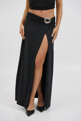Indiana Maxi Skirt Black