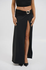 Indiana Maxi Skirt Black