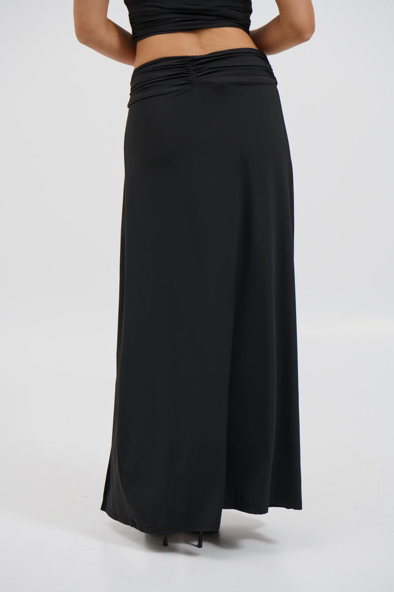 Indiana Maxi Skirt Black