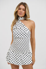 Jayde Polkadot Set White