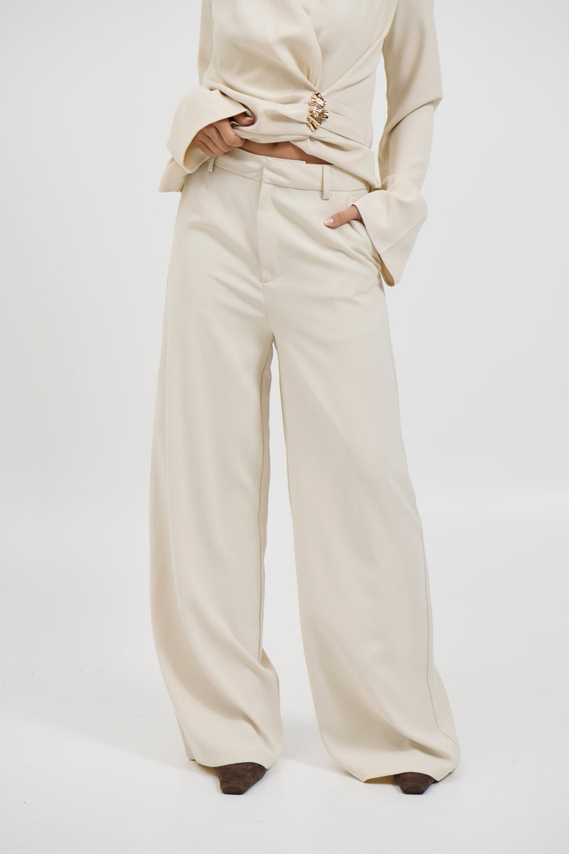 Sharna Pant Ivory