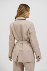 Vance Blazer Pebble