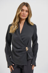 Sharna Top Slate