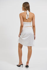 Provence Polka Dot Set White
