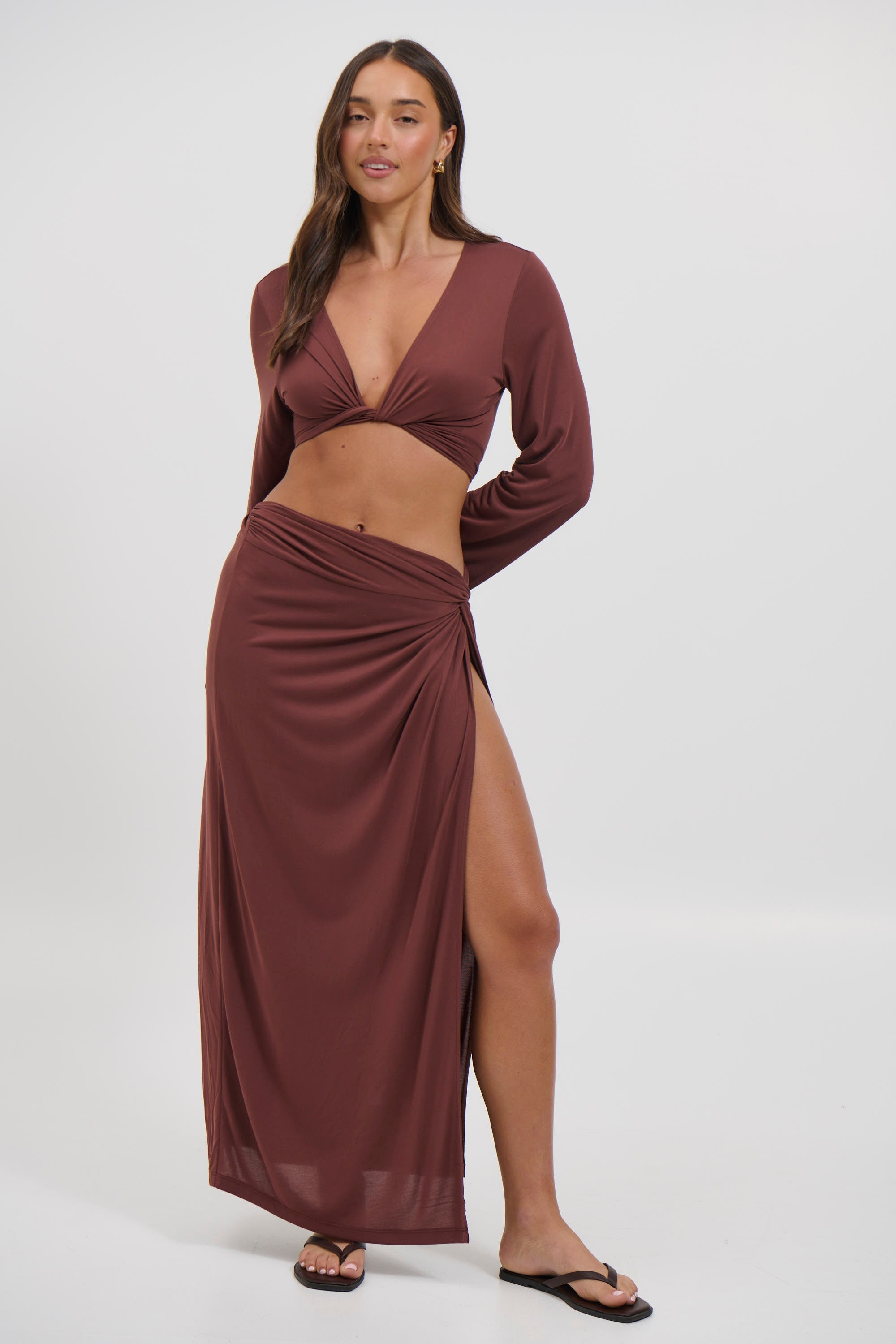 Adriana Top Chocolate