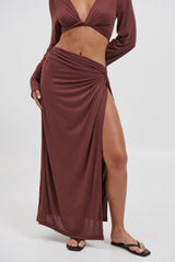 Adriana Skirt Chocolate